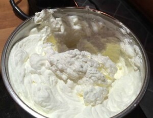 chocolate cake with cream cheese frosting