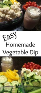 Pinterest Vegetable Dip