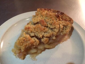 apple pie piece