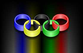 baton olympic rings