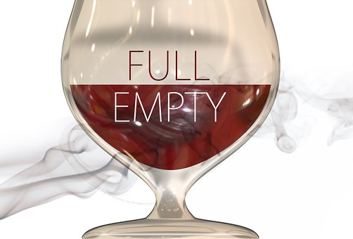 half full