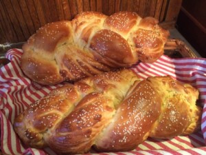 Sesame Braid Bread