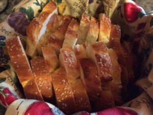 Sesame Braid Bread