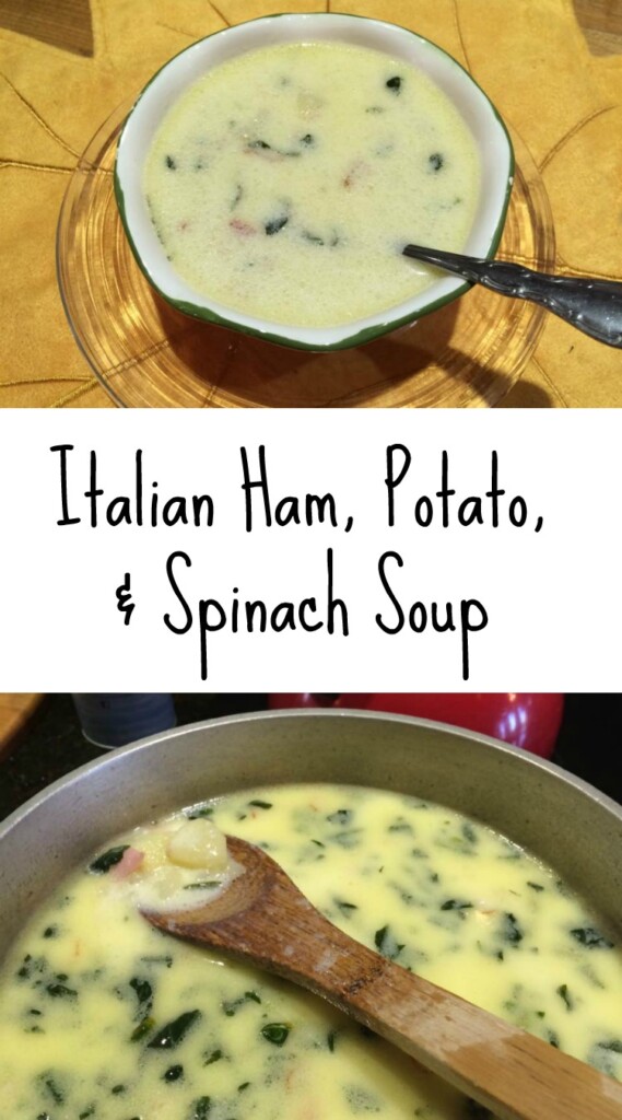 Ham potato soup