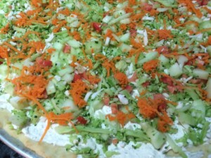 vegetable pizza