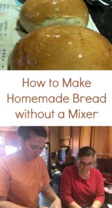 pinterest homemade bread without a mixer