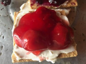 cream cheese fruit snack