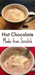 homemade hot chocolate
