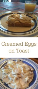 pinterest creamed eggs on toast
