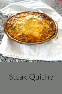 Pinterest steak quiche