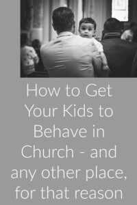 Pinterest Behave in Church