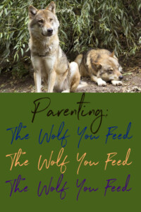 pinterest parenting the wolf you feed
