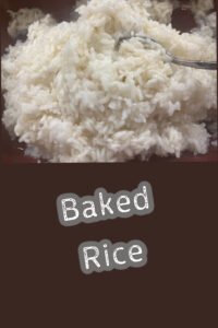 Pinterest Baked Rice